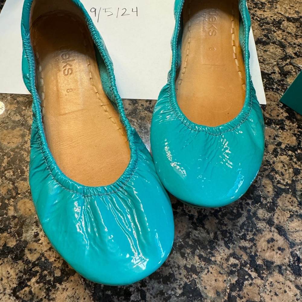 Tieks Blue Size 8